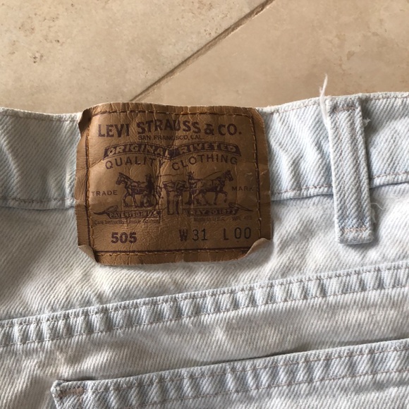 Levi Jean short 505 W31 - Picture 4 of 5